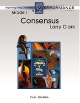 Consensus Orchestra sheet music cover